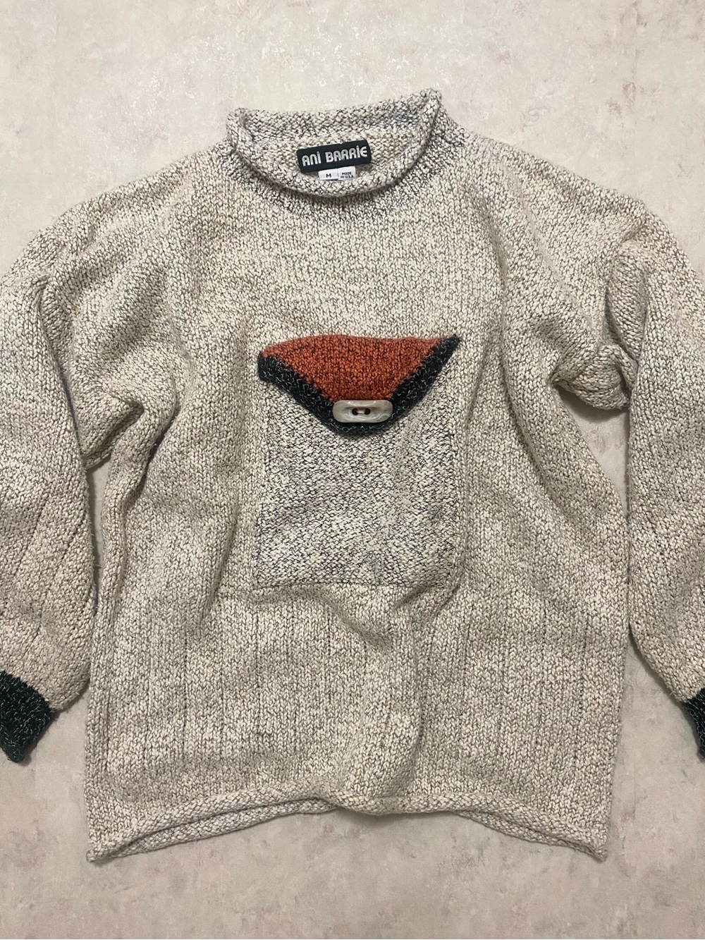 90s vintage cotton knit pullover sweater usa